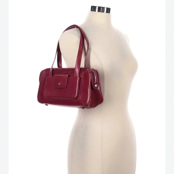 Vintage Monsac Original Leather Shoulder Bag - Picture 10 of 10